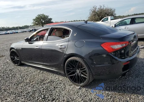 2014 Maserati Ghibli из США, поврежденный, VIN ZAM57XSA3E1086448